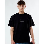 Mid Air Thinking (Black) - Oversized Tshirt
